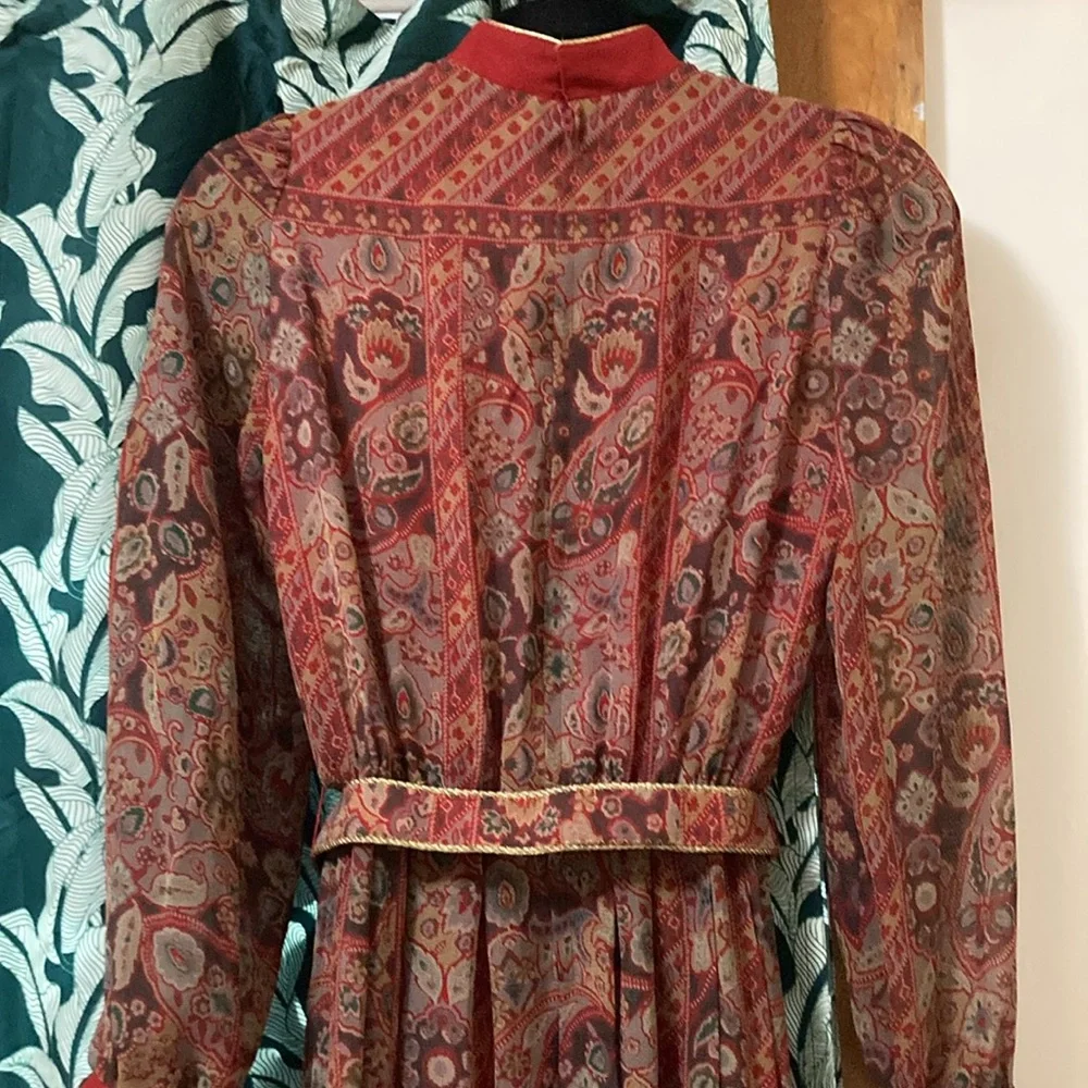 Vintage 80s Mademoiselle Dress - Picture 9 of 9